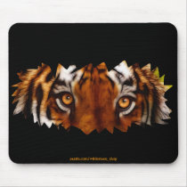 Tiger Eyes Wildlife Mousemat Mouse Pads