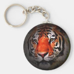 Tiger Face Keychain