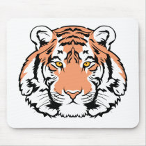 Tiger Face Mouse Pad