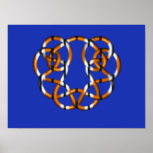 Tiger face posters