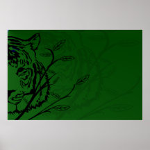 Tiger Face Poster