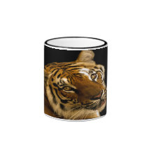 Tiger face shot Mug