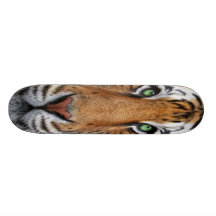 Tiger Face Skateboard
