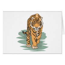 Tiger Greeting Cards