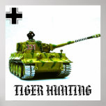 TIGER HUNTING POSTER