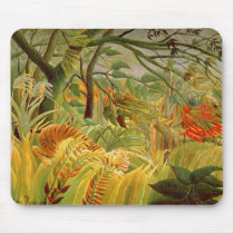 Tiger in a Tropical Storm  1891 Mouse Pads