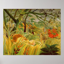 Tiger in a Tropical Storm  1891 Posters