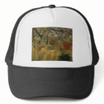 Tiger in a Tropical Storm Trucker Hat