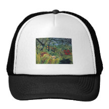 Tiger in a Tropical Storm (Surprised) Hats