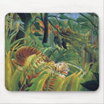 Tiger in a Tropical Storm (Surprised) mousepads