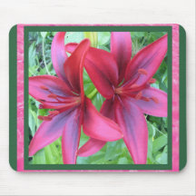 Tiger Lily Burst Mousepad