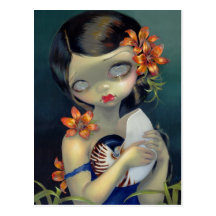 "Tiger Lily, Tiger Nautilus" Postcard