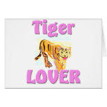 Tiger Lover Greeting Card