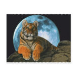 TIGER MOON POST CARD