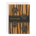 Tiger Paw Child Birthday Party
