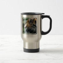Tiger Picture Stainless Travel Mug