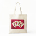 Tiger Playing Cards on Satin bags