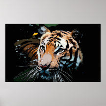 Tiger Poster Print - Pop Art Posters