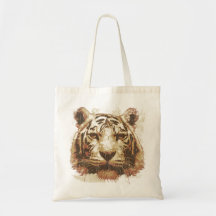 Tiger Print Light Bag