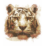 Tiger Print Light Ladies Basic t-shirts