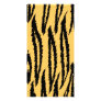 Tiger Print Pattern. Orange and Black. Photo Card