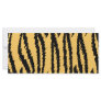 Tiger Print Pattern. Orange and Black. Rack Cards