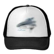 Tiger Shark Head Mesh Hats