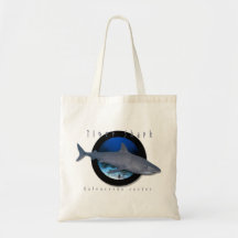 Tiger Shark Tote Bags