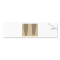 Tiger Snake Skin Pattern bumper stickers