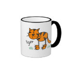 Tiger Stick Figure Mug