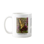 Tiger Swallowtail with Rose Sage Coffee Mug