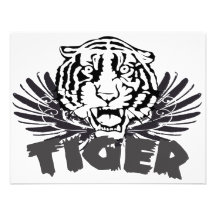 Tiger t-shirt custom announcement