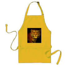 Tiger, Tiger In The Night II Apron