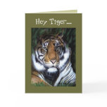 Tiger Valentine Greeting Cards
