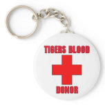 Tigers Blood Donor Keychain