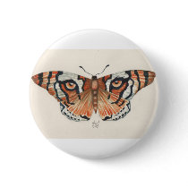 tiger's eye butterfly buttons