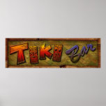 Tiki Bar sign design Print
