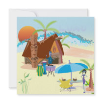 Tiki/Luau at the beach
