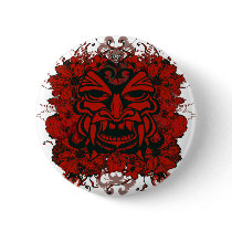 Tiki Mask Button