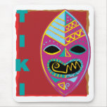 TIKI MASK MOUSE PAD