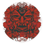 Tiki Mask Sticker