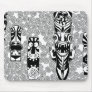 tikifacespolynesiann mouse pad