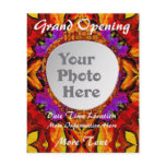 Tile Flower Photo Event Flyers