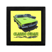 Tile Gift Box With Classic Cudas Design