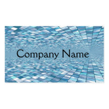 Tile Mosaic Pattern Business Cards