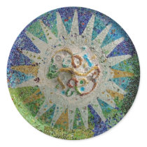 Tile Round Stickers