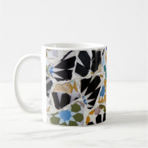 Tiled coffee cup coffee mug