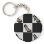 Tiled Heels keychains