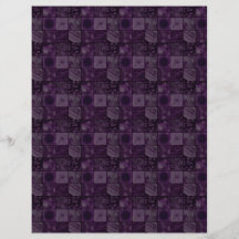 Tiles in Purple Full Colour Flyer