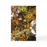 Till Death Card in Gold with Poem excerpt inside